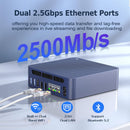 Beelink EQ14-D4 Intel Twin Lake N150 16GB RAM 500GB SSD Windows 11 Home Mini PC (Navy Blue)