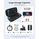 Transnovo Portable Hard Case with Basic Protection Kit for Nintendo Switch 2 (Black) (NS2-CC02-1)