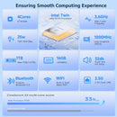 Beelink EQ14-D4 Intel Twin Lake N150 16GB RAM 500GB SSD Windows 11 Home Mini PC (Navy Blue)