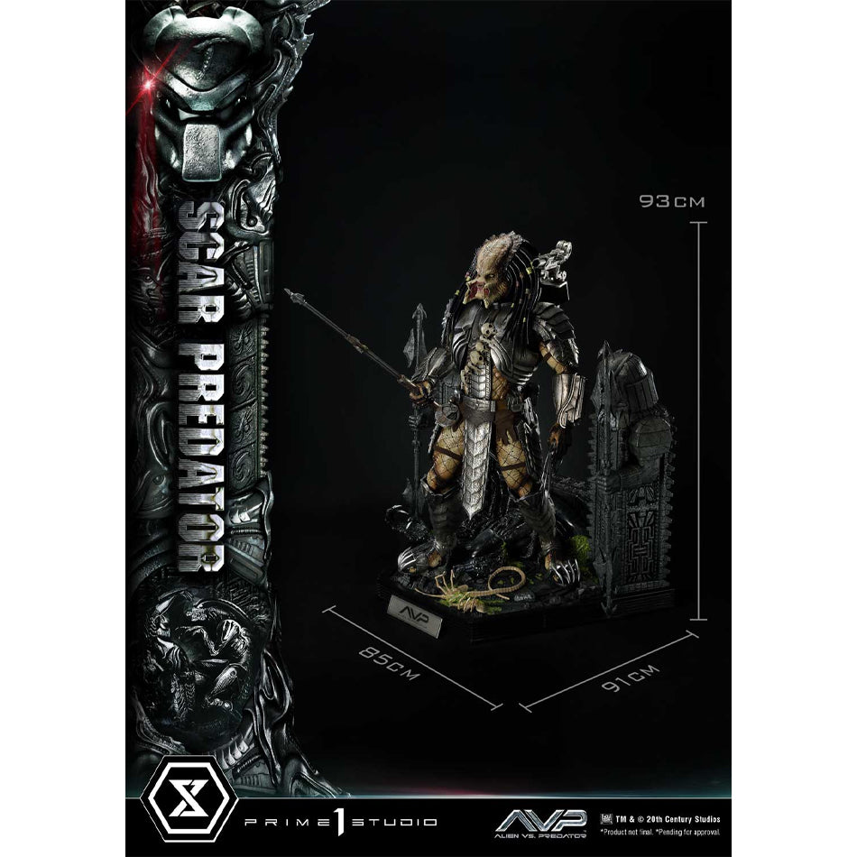 Prime 1 Studio Museum Masterline Alien vs. Predator (Film) Scar Predator DX Bonus Version (MMPR-04DXS)
