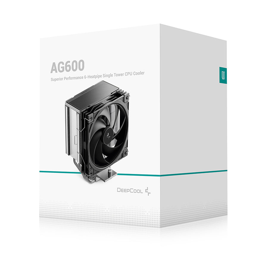 DeepCool AG600 Superior Performance 6-Heatpipe Single Tower CPU Air Cooler