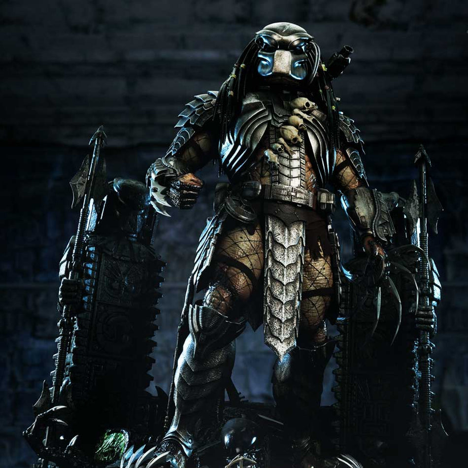 Prime 1 Studio Museum Masterline Alien vs. Predator (Film) Scar Predator DX Bonus Version (MMPR-04DXS)