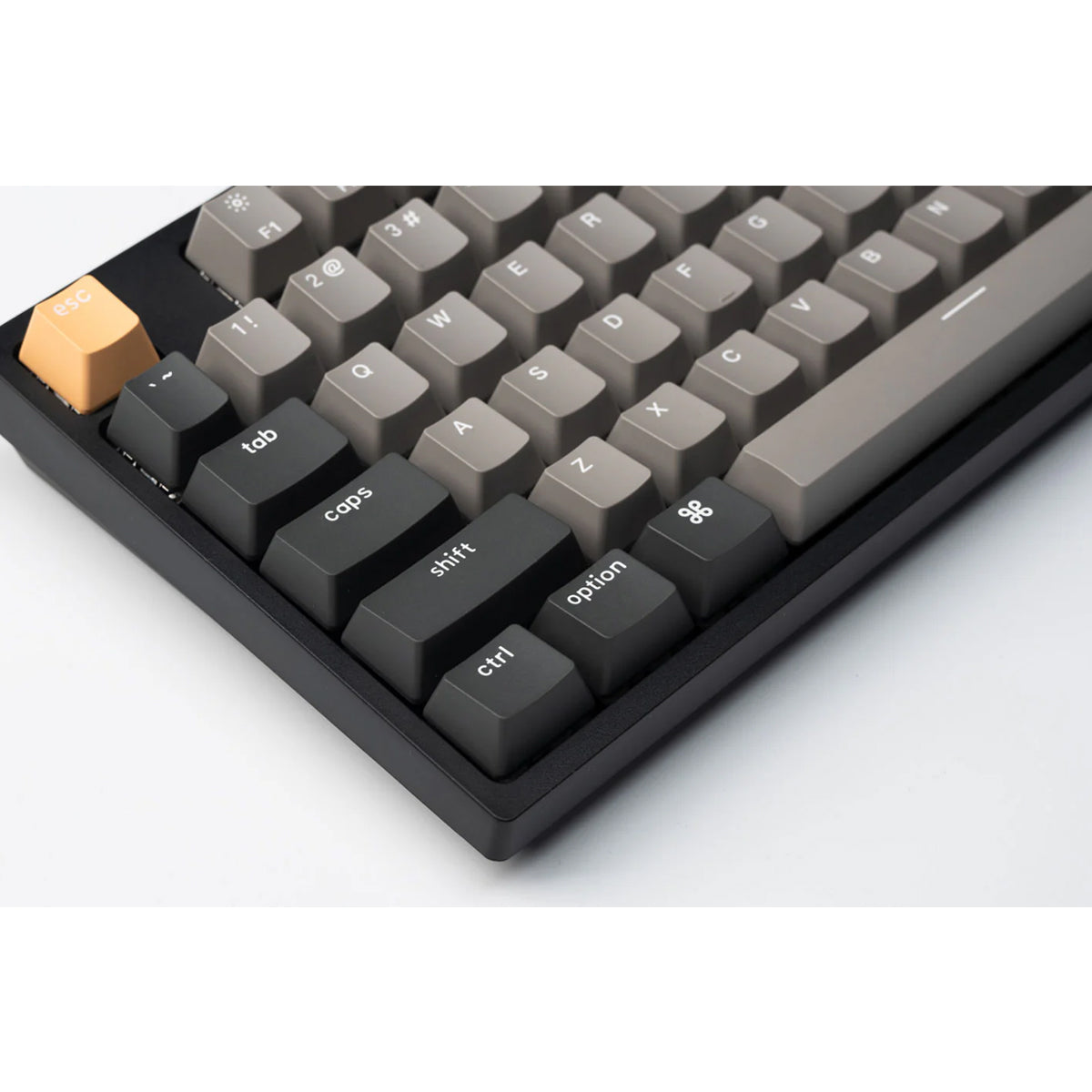 Keychron C1 Pro QMK/VIA RGB Backlight Hot-Swappable TKL Wired Mechanical Keyboard - Black