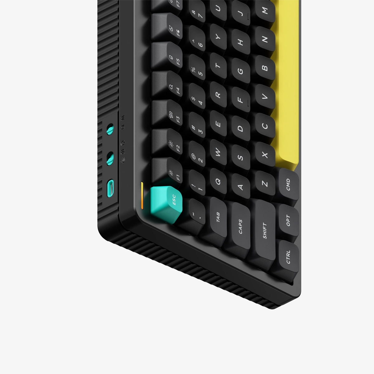 NuPhy Halo75 V2-IO High-Profile Wireless Mechanical Keyboard - Obsidian Black (Blush Max Switch)