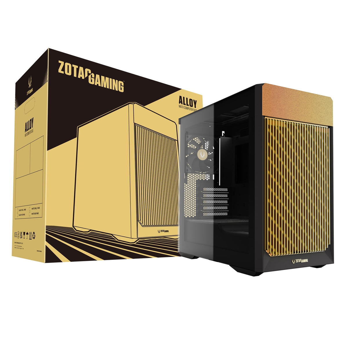 ZOTAC Alloy MATX Gaming PC Case