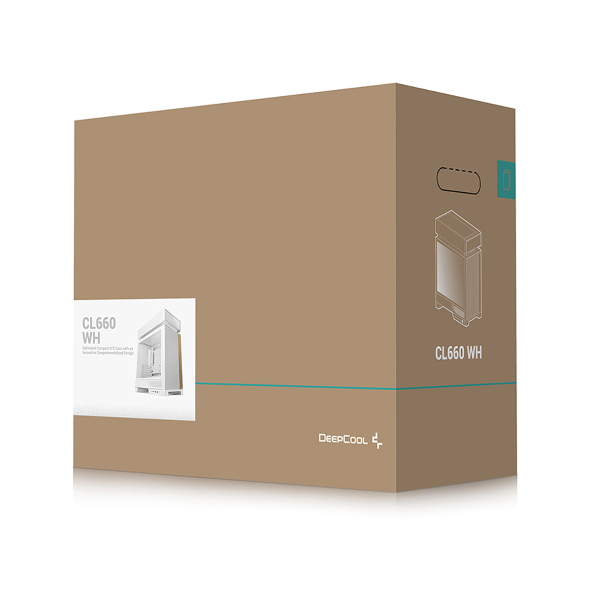 DeepCool CL660 High Cooling Performance ATX Compact Case