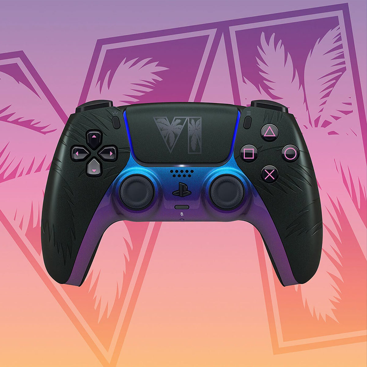 PS5 DualSense Wireless Controller Grand Theft Auto VI Black Limited Edition