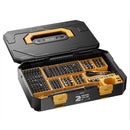 Jakemy 257-in-1 Modular Manual Toolbox with 2-in-1 Internal Screwdriver Handle