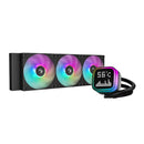 DeepCool LP360 PRO 360MM ARGB with Matrix Display Liquid Cooler Black