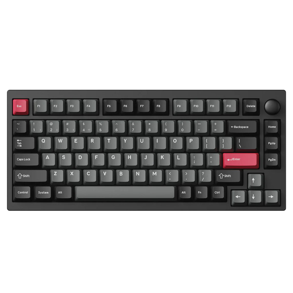 Keychron Lemokey P1 QMK/VIA Fully Assembled with Knob (Pro Version)