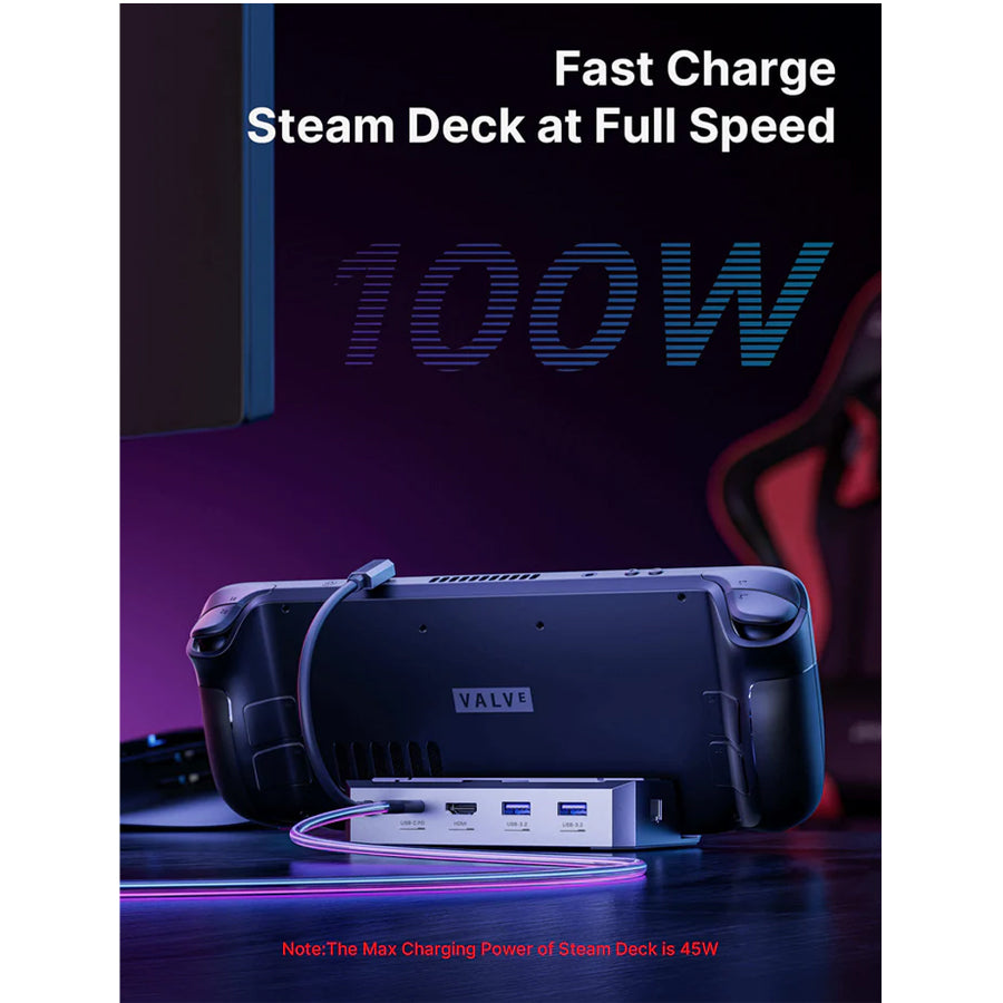 JSAUX USB-C 6-in-1 Docking Station