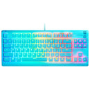 SteelSeries Apex 3 TKL RGB Water & Dust Resistant Whisper Quiet Switches Gaming Keyboard (Aqua)