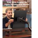 JSAUX Snap VESA Adapter for FlipGo (Black) (SD0203A)