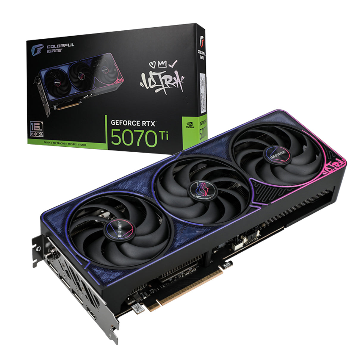 Colorful iGame GeForce RTX 5070 Ti Ultra OC SFF 16GB-V Graphics Card