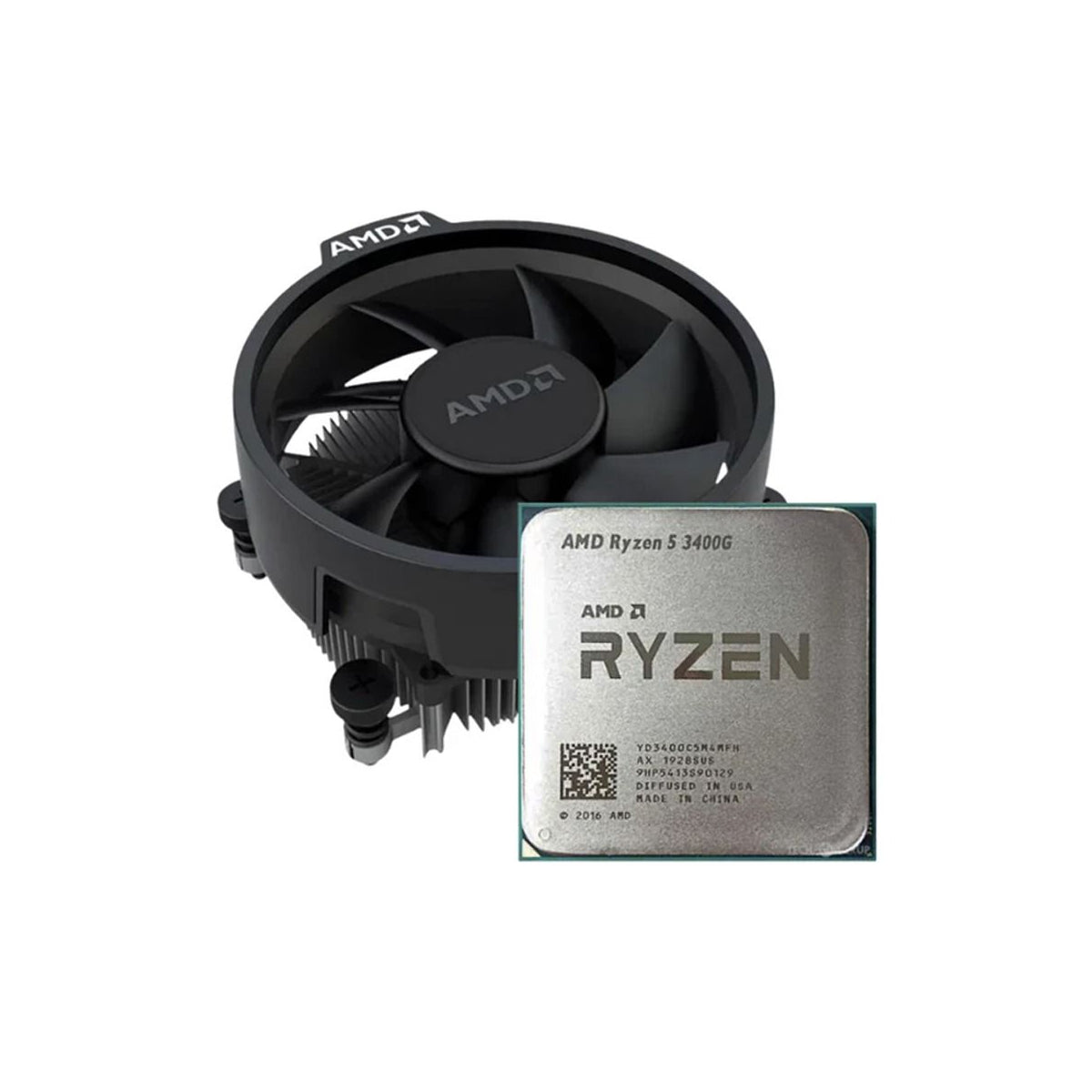 AMD Ryzen 5 3400G Processor - MPK (with Fan)