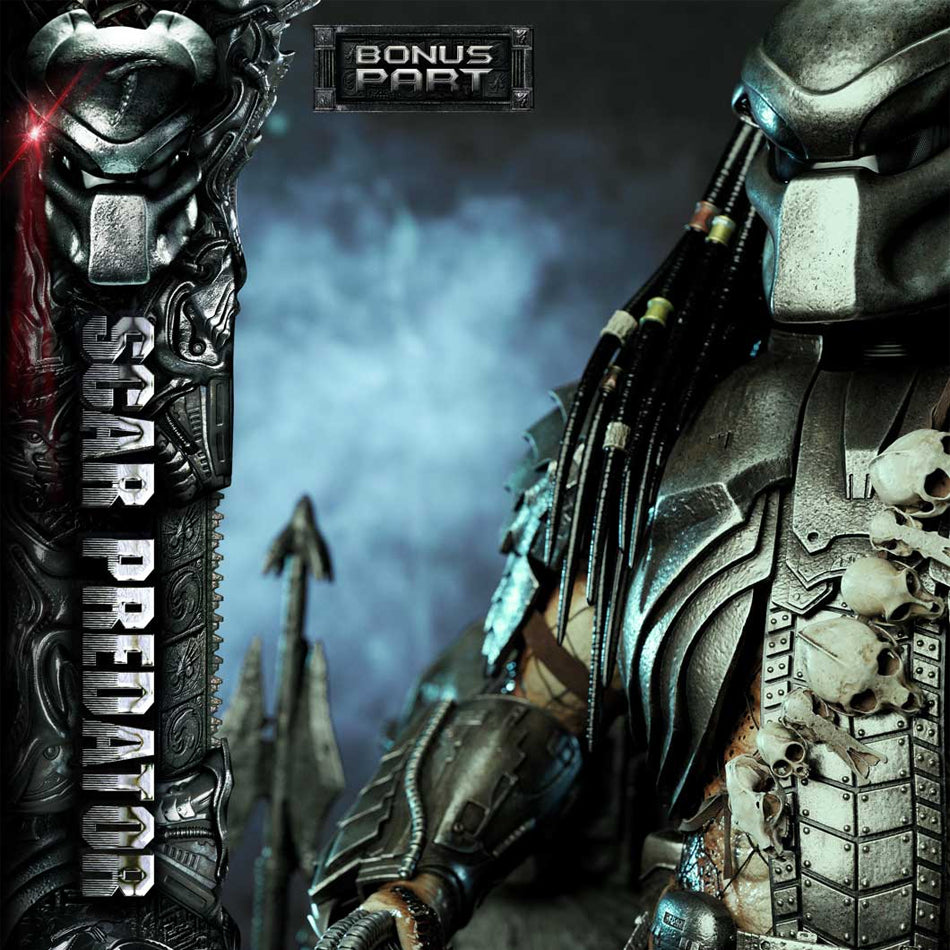 Prime 1 Studio Museum Masterline Alien vs. Predator (Film) Scar Predator DX Bonus Version (MMPR-04DXS)