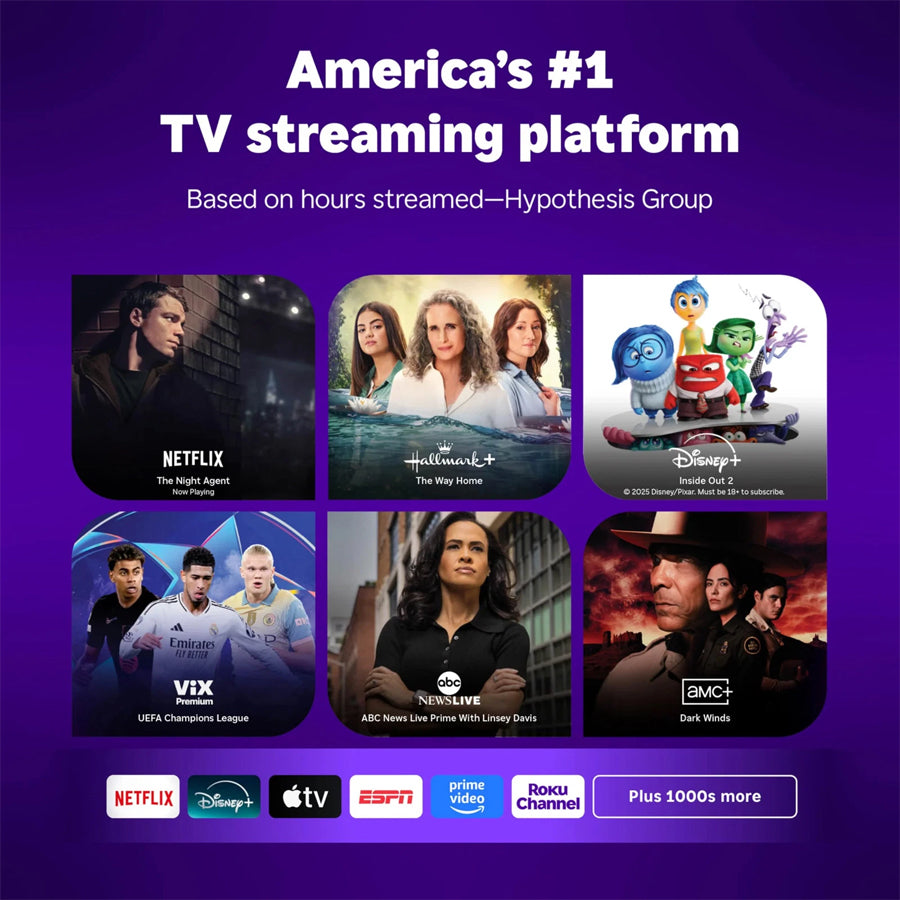 Roku Streaming Stick Plus 4K with Voice Remote