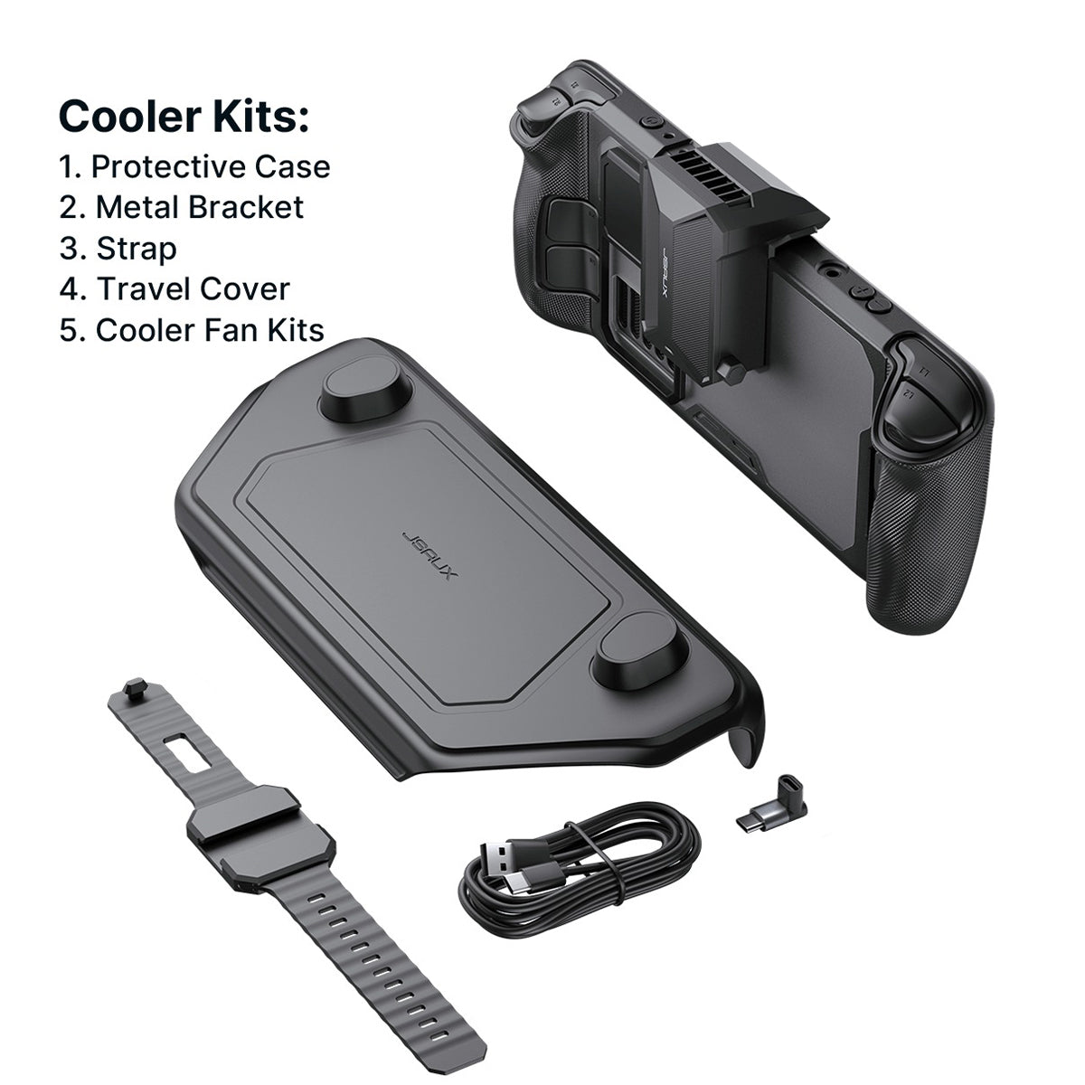 JSAUX ModCase for Steam Deck/ Steam Deck OLED