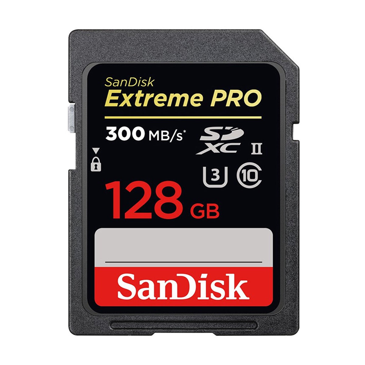 Sandisk Extreme Pro 128GB UHS-II V90 300MB/s Read & Write SD Card