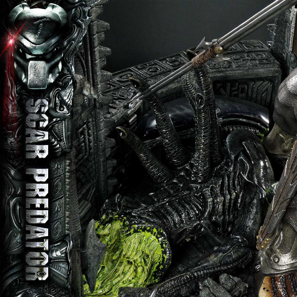 Prime 1 Studio Museum Masterline Alien vs. Predator (Film) Scar Predator DX Bonus Version (MMPR-04DXS)
