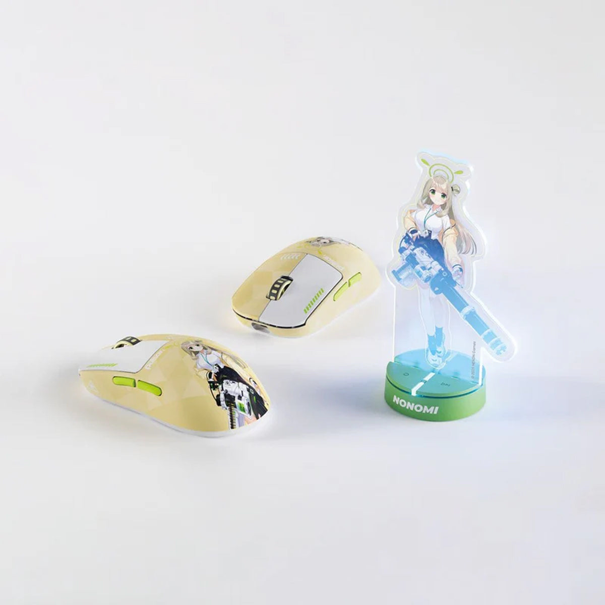 Pulsar X2 CrazyLight BlueArchive Nonomi Edition 8K Polling Rate Gaming Mouse Medium (PX2CL209)
