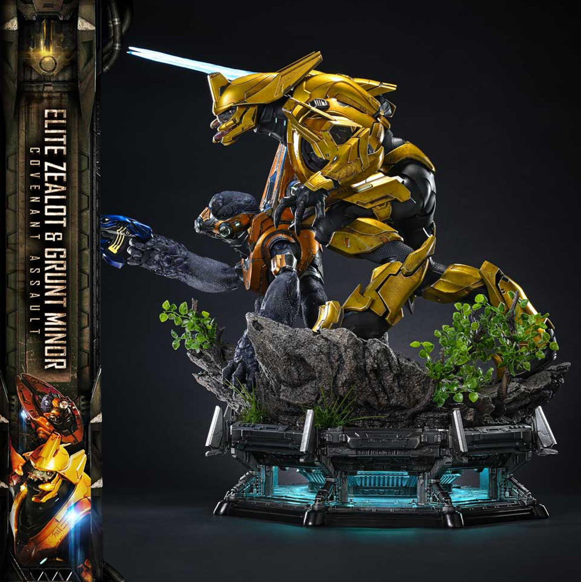 Ultimate Premium Masterline Halo: Campaign Evolved Elite Zealot & Grunt Minor: Covenant Assault