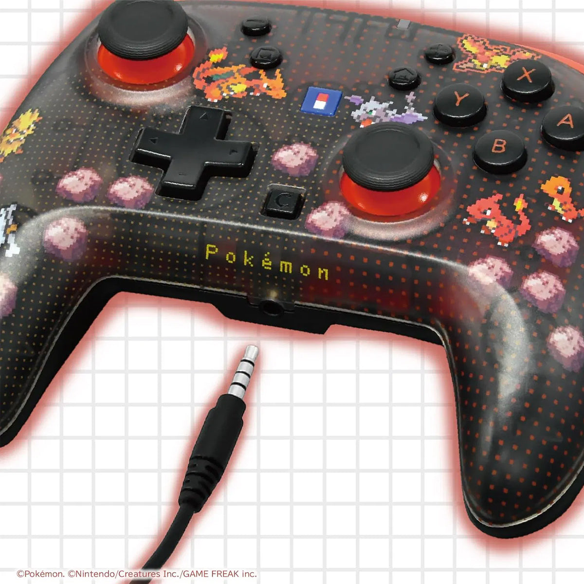 Hori Wired Horipad Turbo for Nintendo Switch 2 (Pokemon Pixel Red)