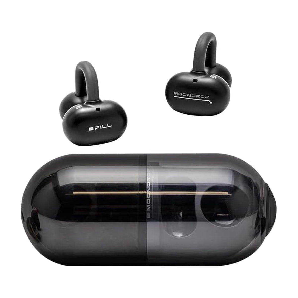 Moondrop Pill Open Ear Clip AI ENC HiFi Sound IPX4 OWS Ear-clip Earbuds