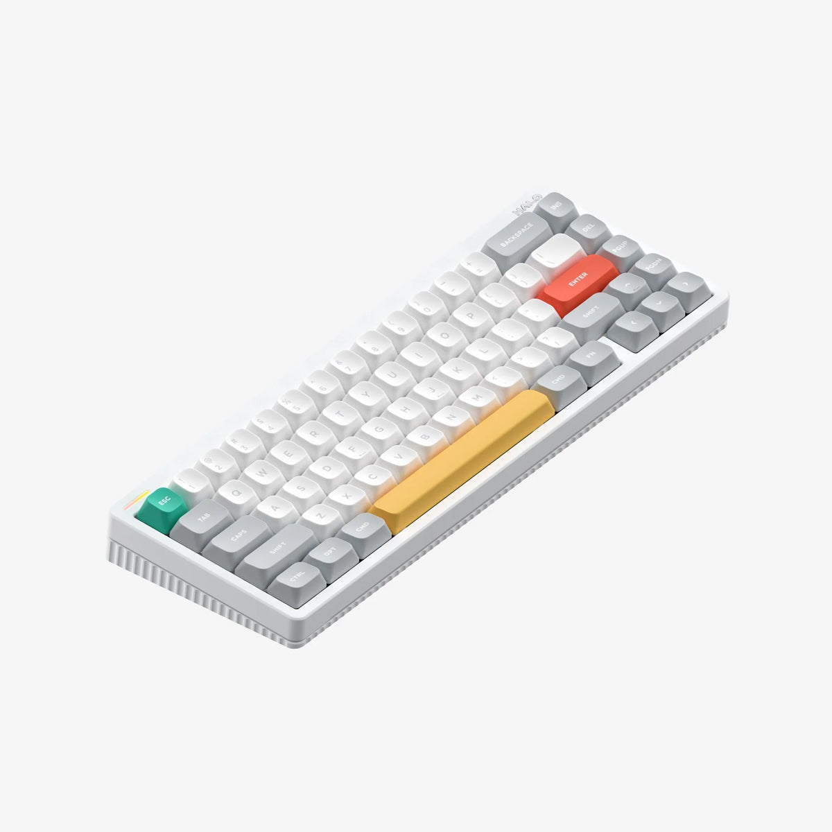 NuPhy Halo75 V2-IO High-Profile Wireless Mechanical Keyboard - Ionic White (Blush Switch)