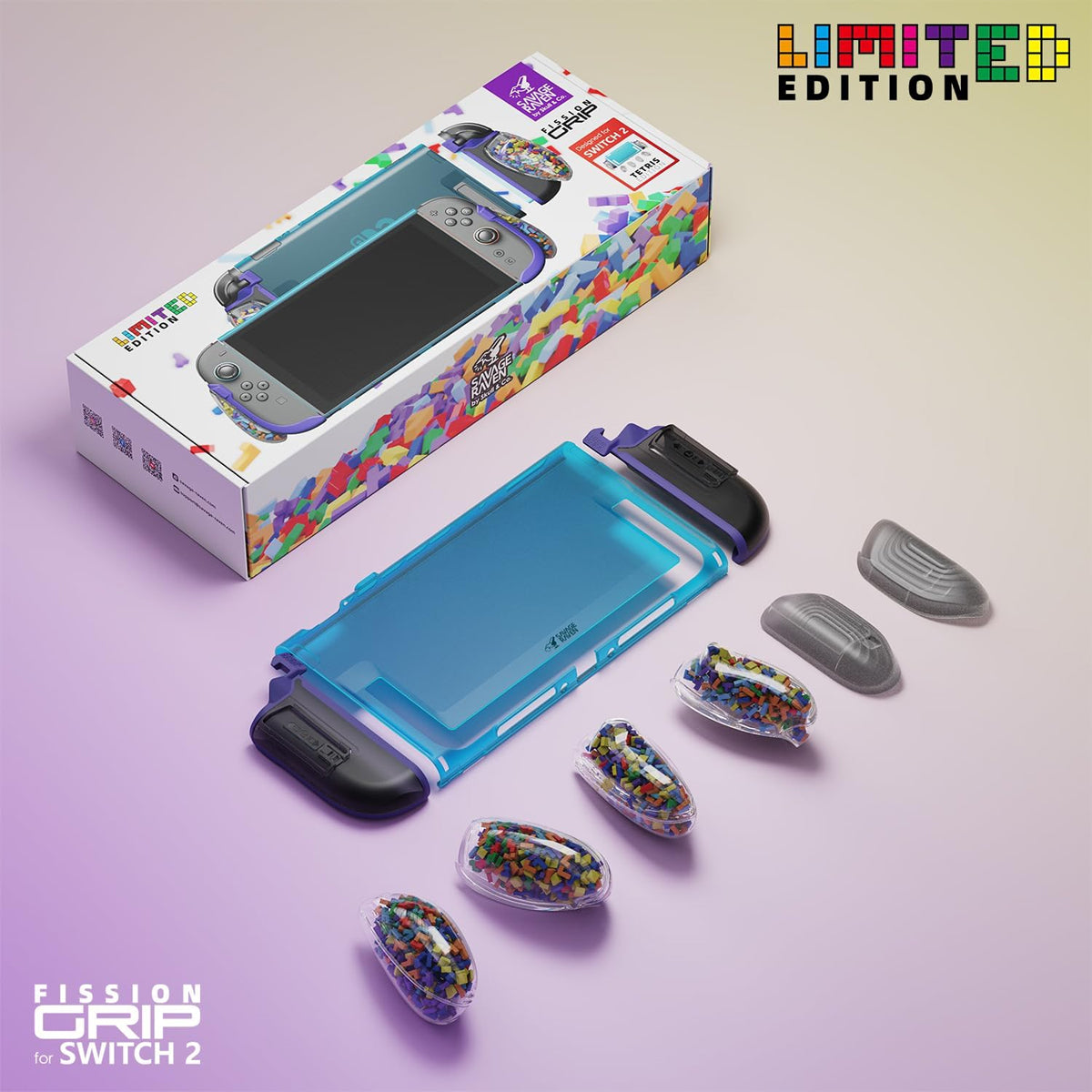 Skull & Co. FissionGrip for Nintendo Switch 2 (Tetris Limited Edion)
