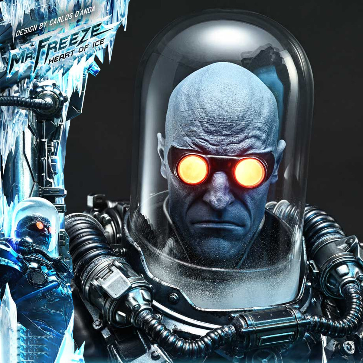 Real Elite Masterline Batman (Comics) Mr. Freeze Heart of Ice (Design by Carlos D'Anda) (REMDC-05)