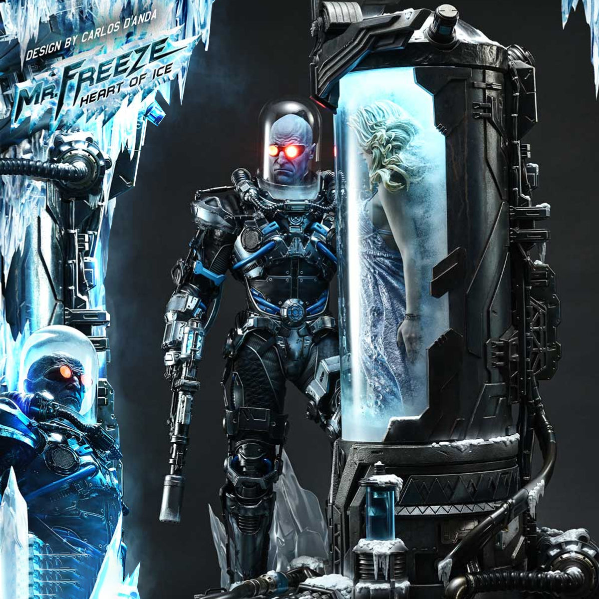 Real Elite Masterline Batman (Comics) Mr. Freeze Heart of Ice (Design by Carlos D'Anda) (REMDC-05)