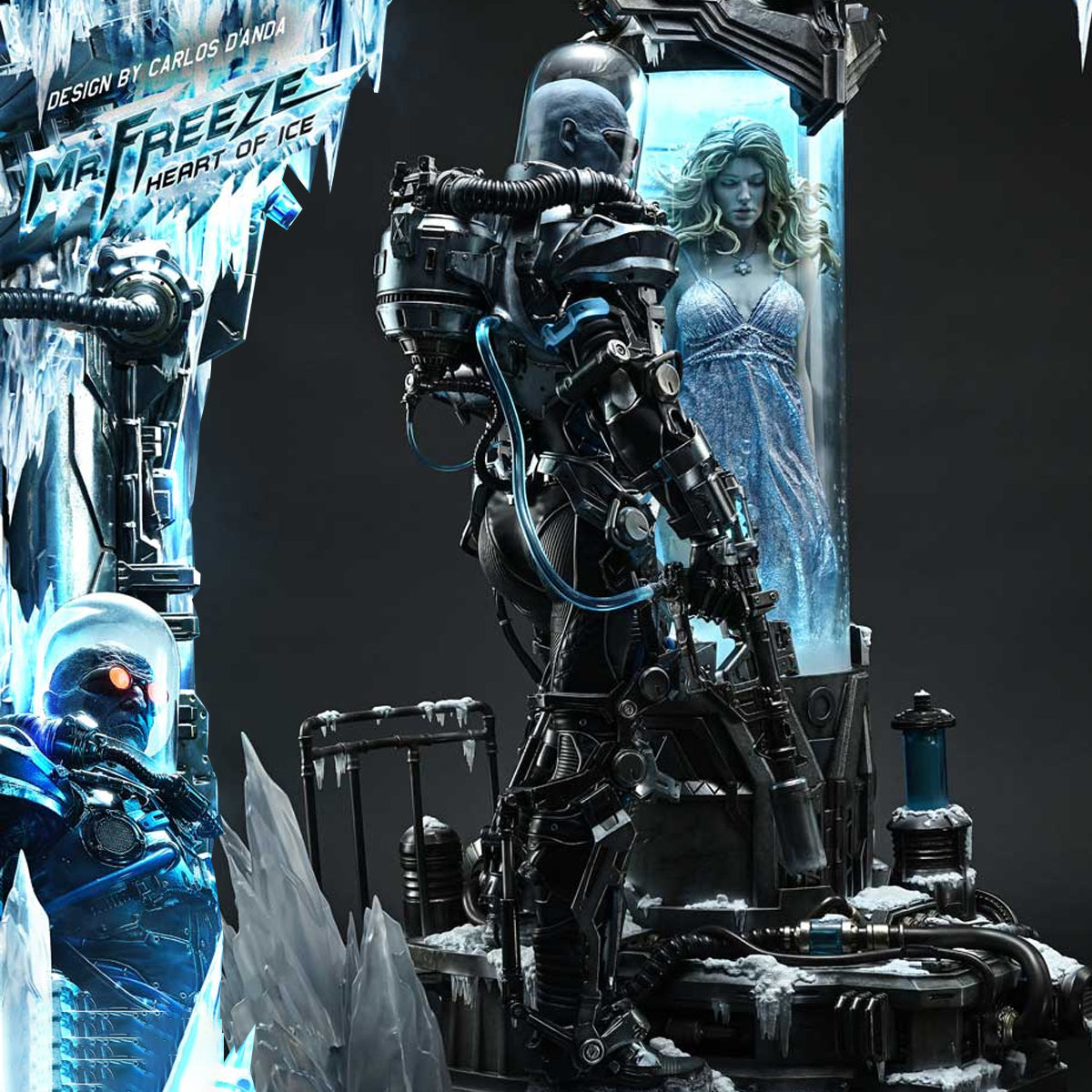 Real Elite Masterline Batman (Comics) Mr. Freeze Heart of Ice (Design by Carlos D'Anda) (REMDC-05)