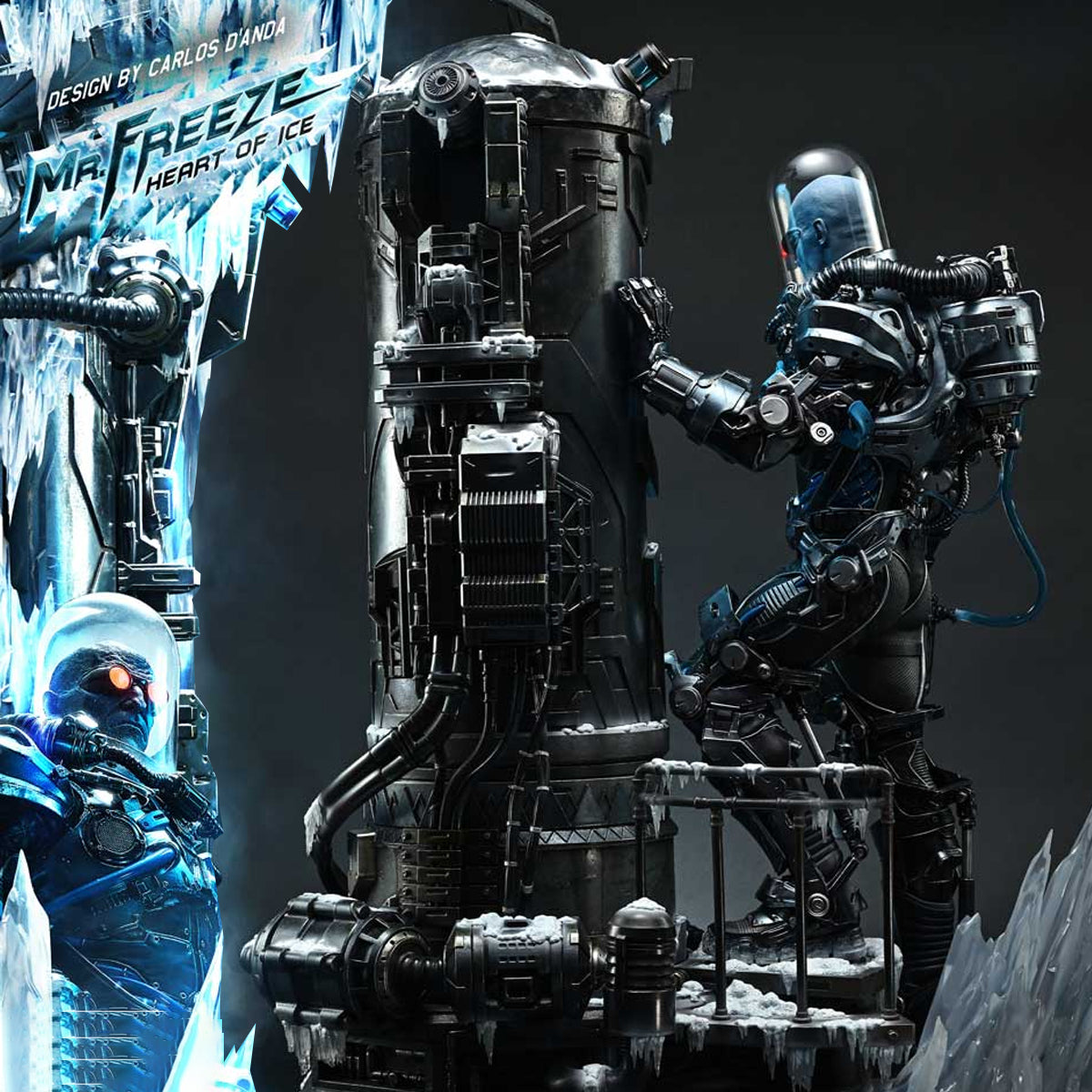 Real Elite Masterline Batman (Comics) Mr. Freeze Heart of Ice (Design by Carlos D'Anda) (REMDC-05)
