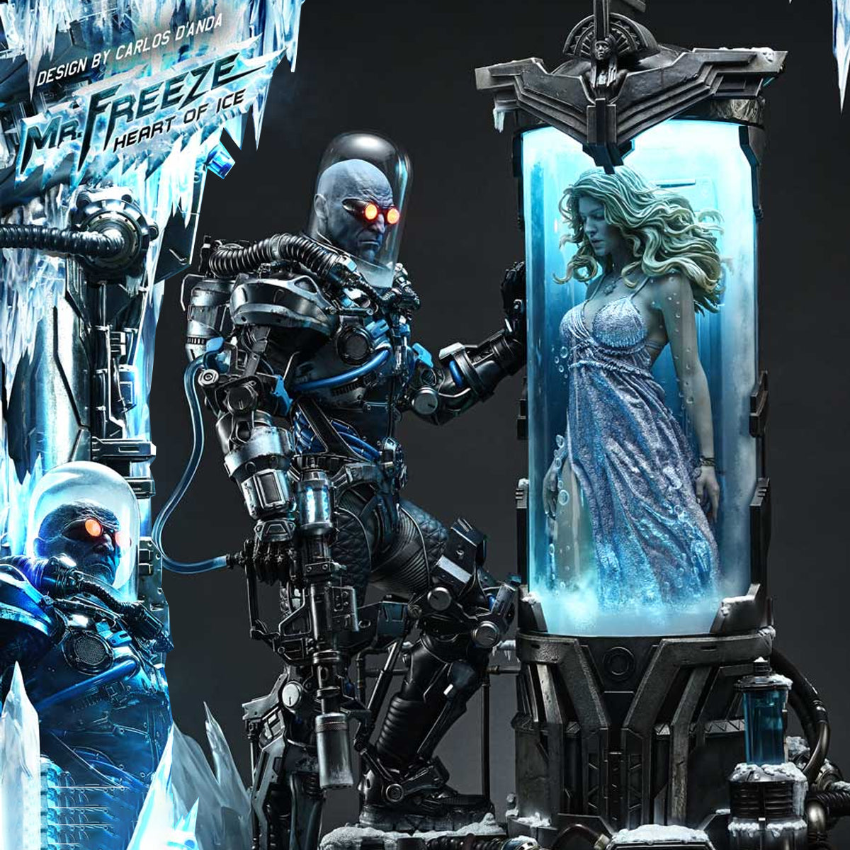 Real Elite Masterline Batman (Comics) Mr. Freeze Heart of Ice (Design by Carlos D'Anda) (REMDC-05)