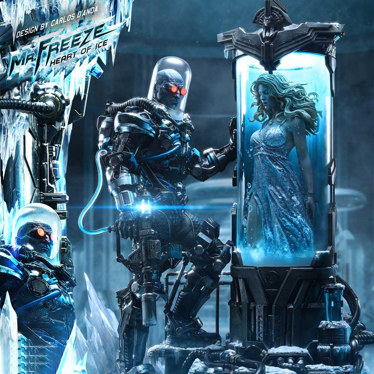 Real Elite Masterline Batman (Comics) Mr. Freeze Heart of Ice (Design by Carlos D'Anda) (REMDC-05)
