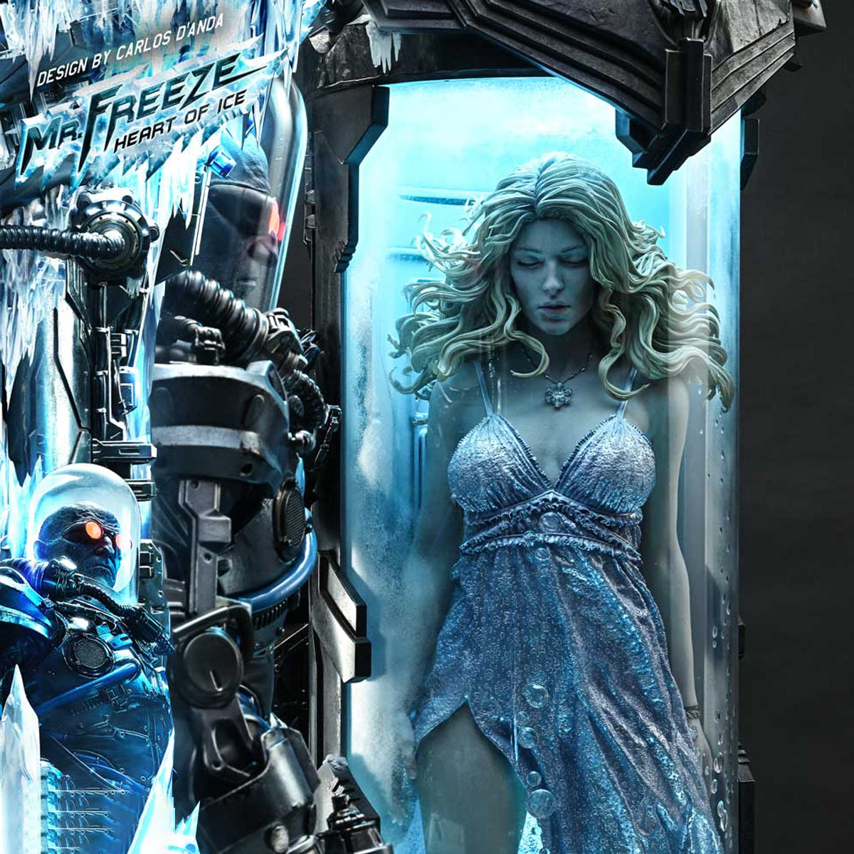 Real Elite Masterline Batman (Comics) Mr. Freeze Heart of Ice (Design by Carlos D'Anda) (REMDC-05)