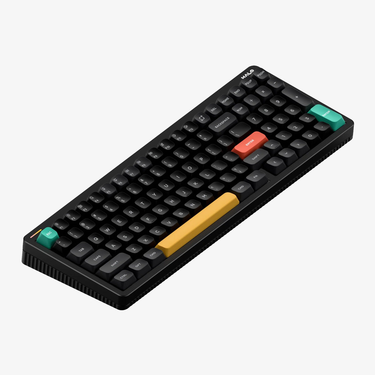 NuPhy Halo96 V2-IO High-Profile Wireless Mechanical Keyboard - Obsidian Black (Blush Max Switch)