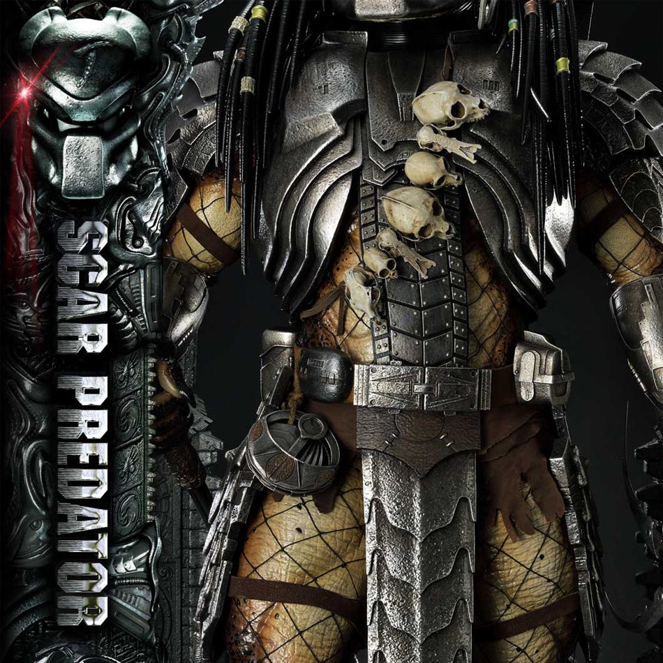 Prime 1 Studio Museum Masterline Alien vs. Predator (Film) Scar Predator DX Bonus Version (MMPR-04DXS)