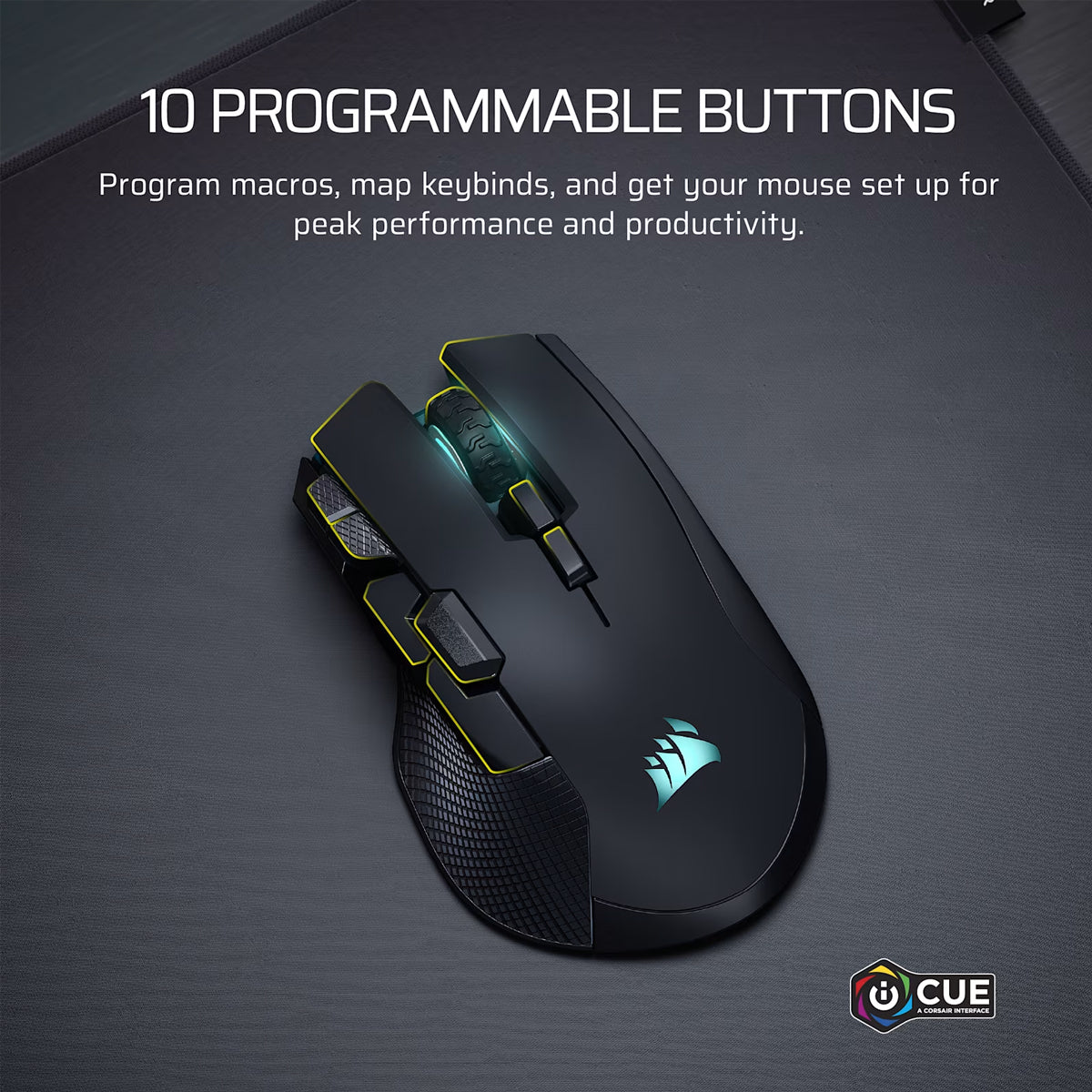 Corsair IRONCLAW Wireless SE Gaming Mouse (Black) (CH-9317110-WW)