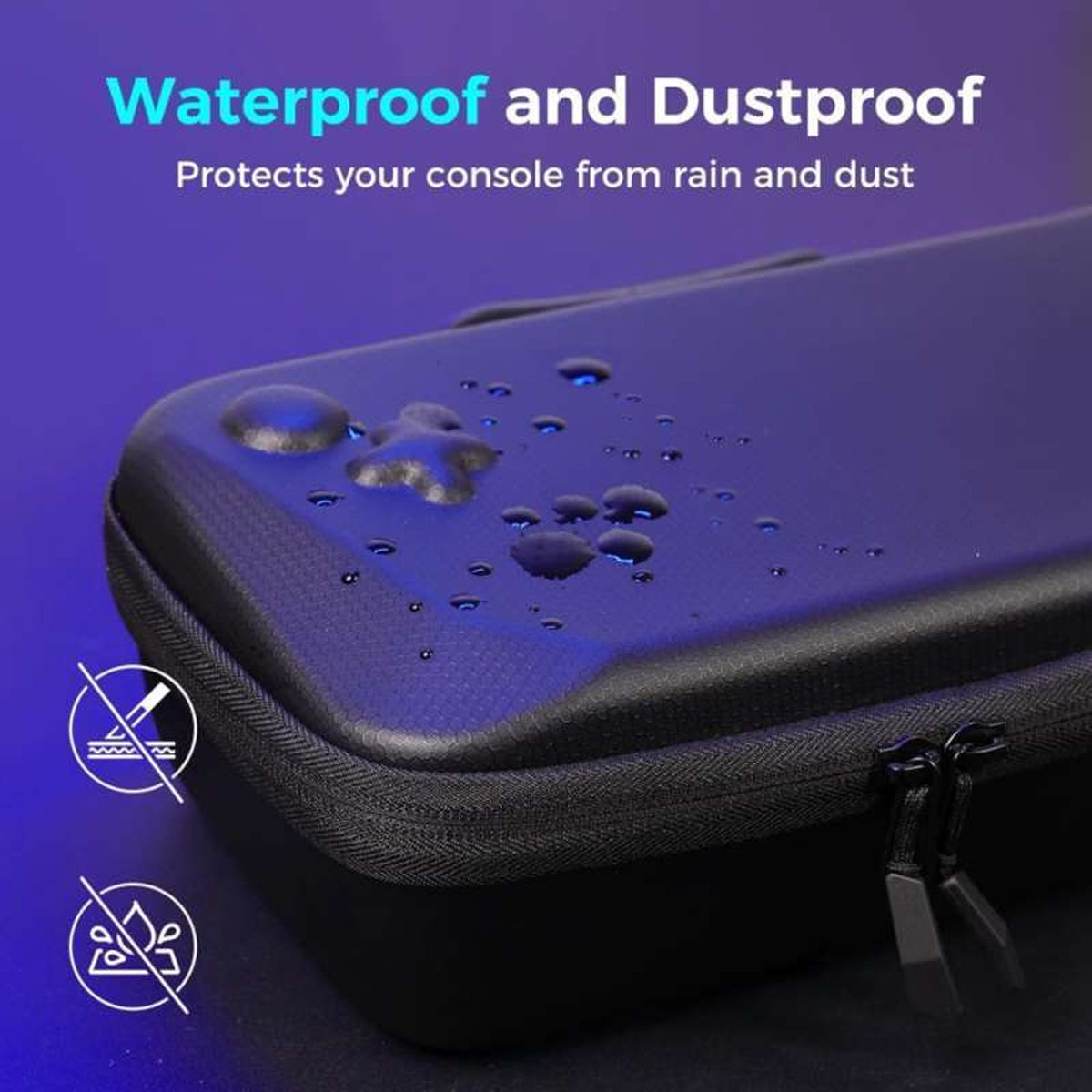 IINE Carrying Case for ROG Ally X (Black) (L1030)