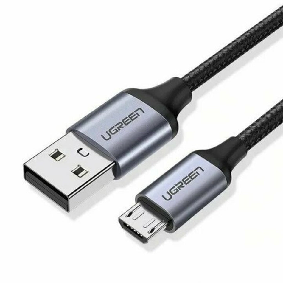Ugreen USB-A to Micro USB Cable - 0.5m, 1.5M (Black) (US290/60145, US290/60147)