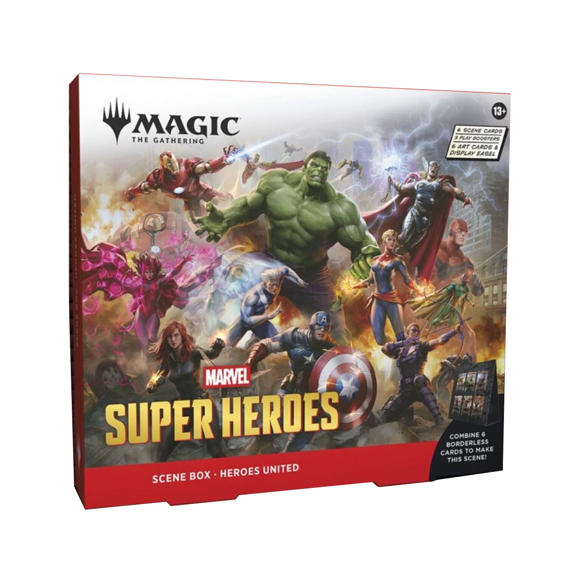 Magic The Gathering Marvel Super Heroes Scene Box Heroes United (D53690000)