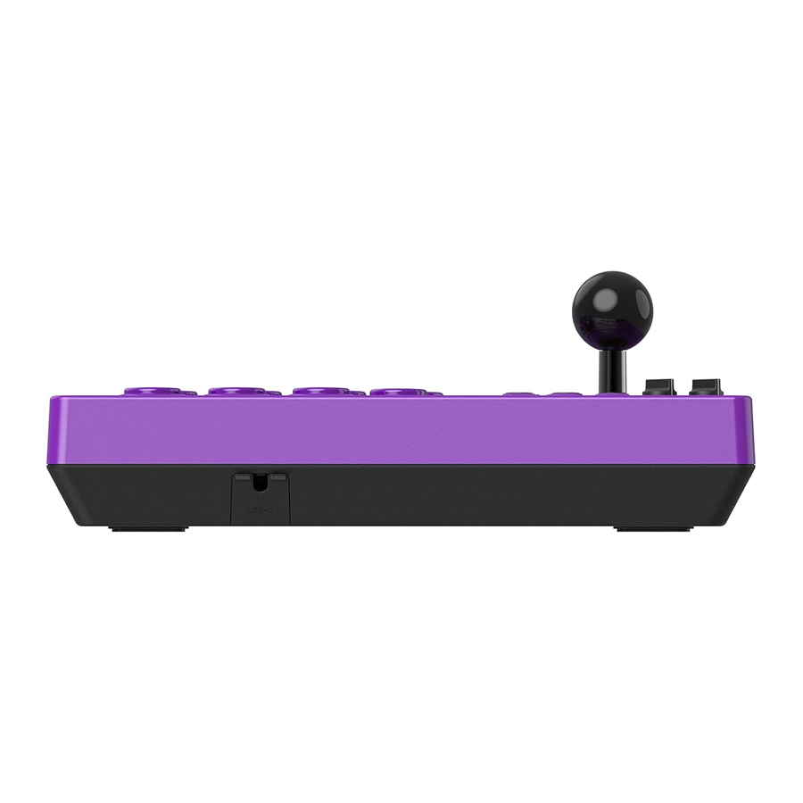 8Bitdo Arcade Stick for Nintendo Switch / Windows (Purple) (80FE)