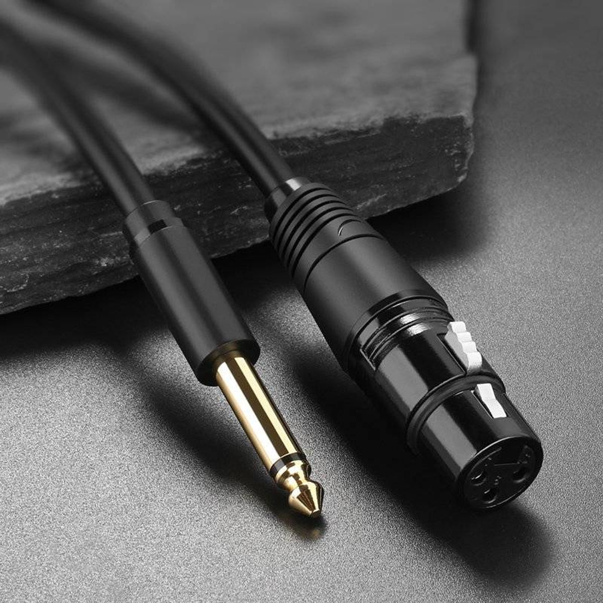Ugreen 6.5mm Male to XLR Female Cable - 5m (Black) (AV131/20719)