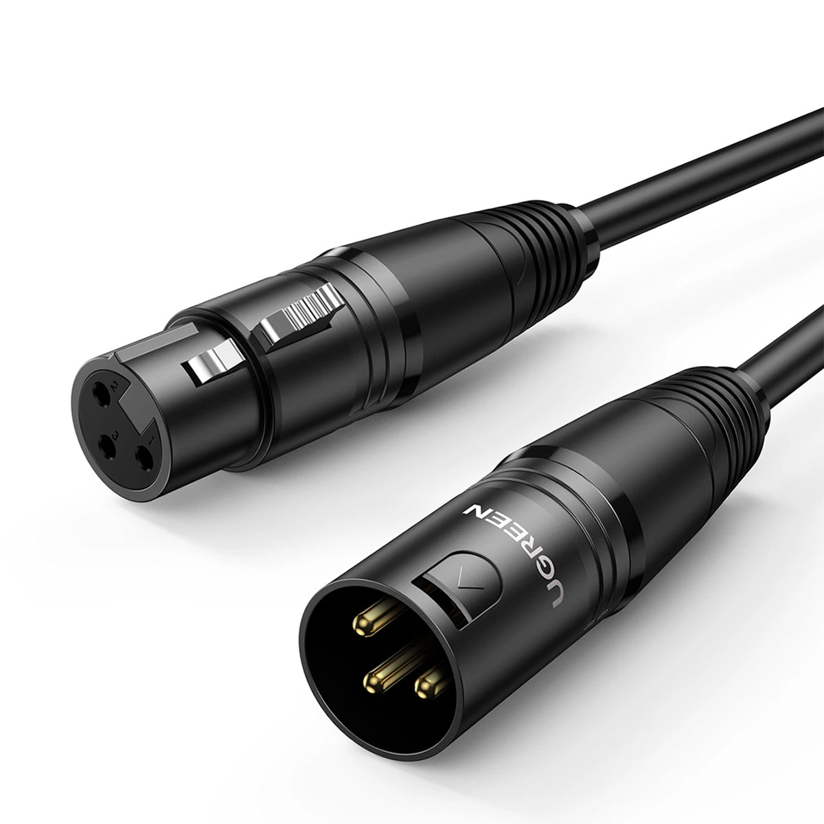 Ugreen Cannon Male to Female Microphone Extension Audio Cable