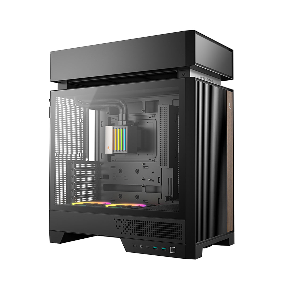 DeepCool CL6600 ATX PC Case with 360mm ARGB Liquid Cooler