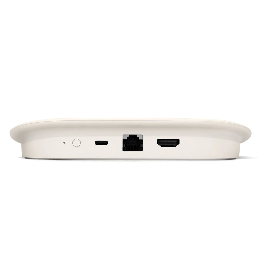 Google TV Streamer (4K) with Voice Remote 32GB (Porcelain)
