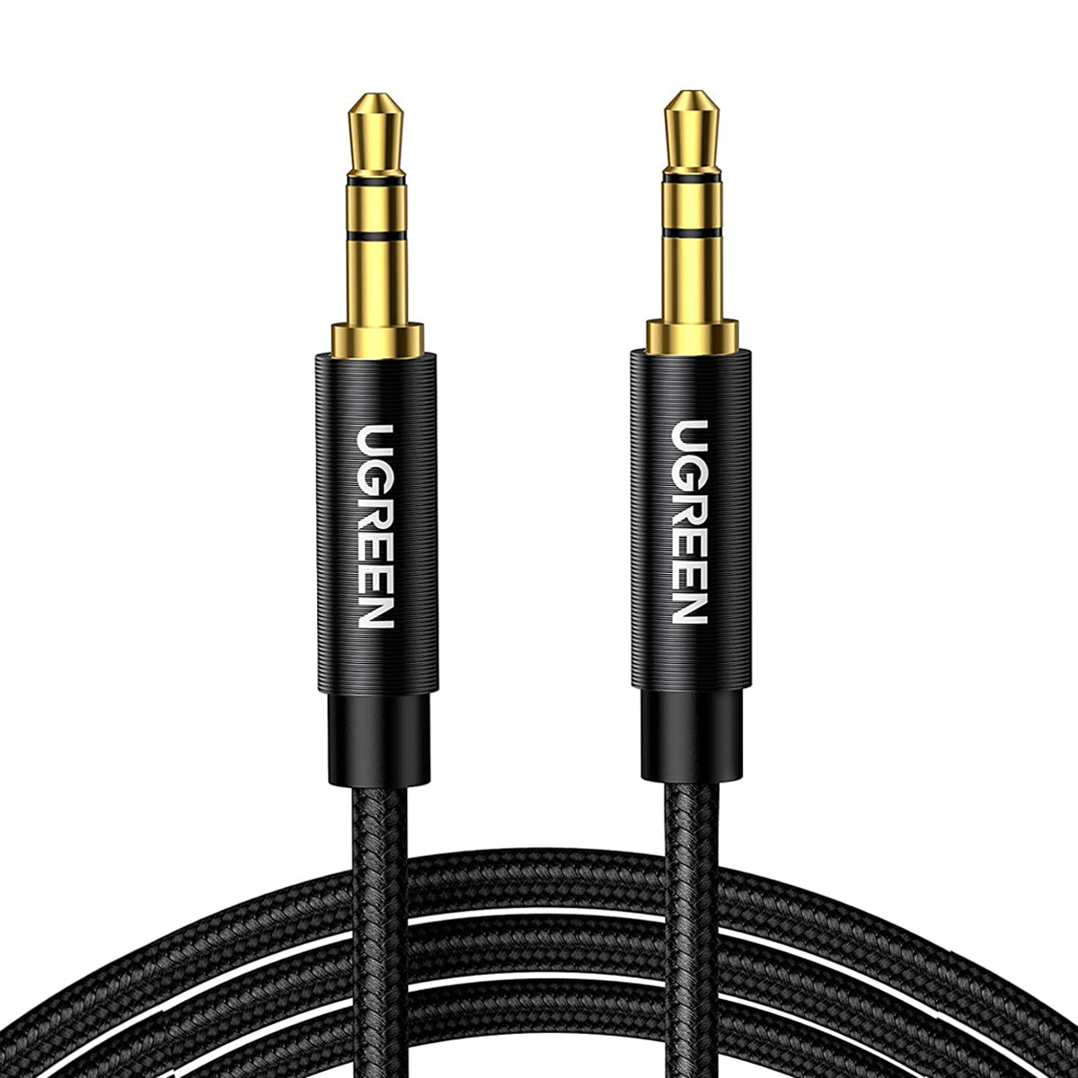 Ugreen 3.5mm Male to 3.5mm Male Angled Cable - 1m