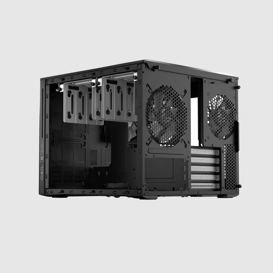 Fractal Design Node 804 Computer Case (Black) (FD-CA-NODE-804-BL-W)